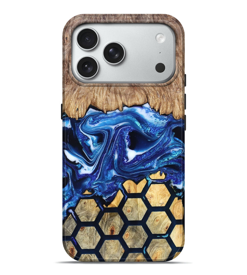 iPhone 18 Pro Max Wood Live Edge Phone Case - Joretta (Pattern, 829461)