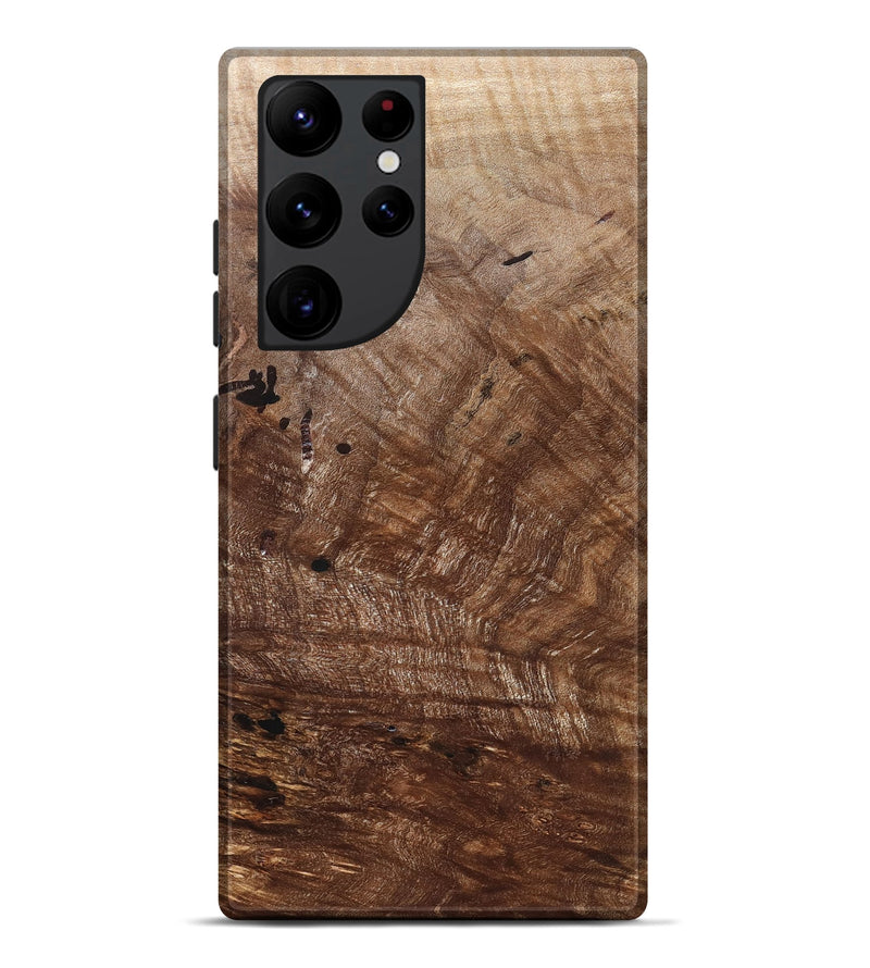 Galaxy S22 Ultra Wood Live Edge Phone Case - James (Solid Wood, 829466)