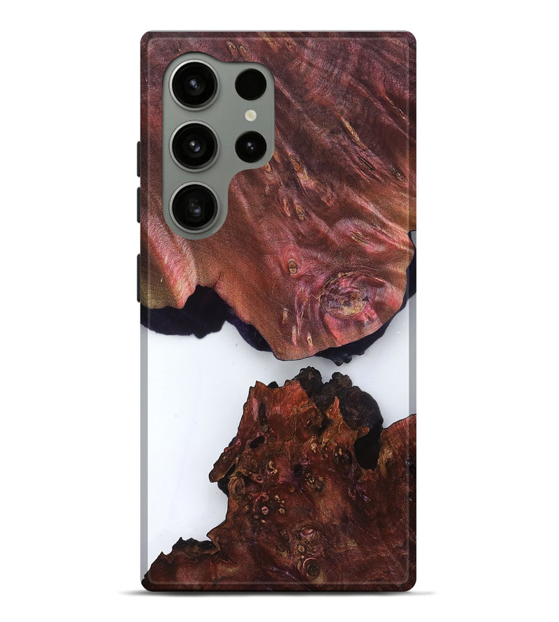 Galaxy S24 Ultra Wood Live Edge Phone Case - Kanye (Clear, 829471)