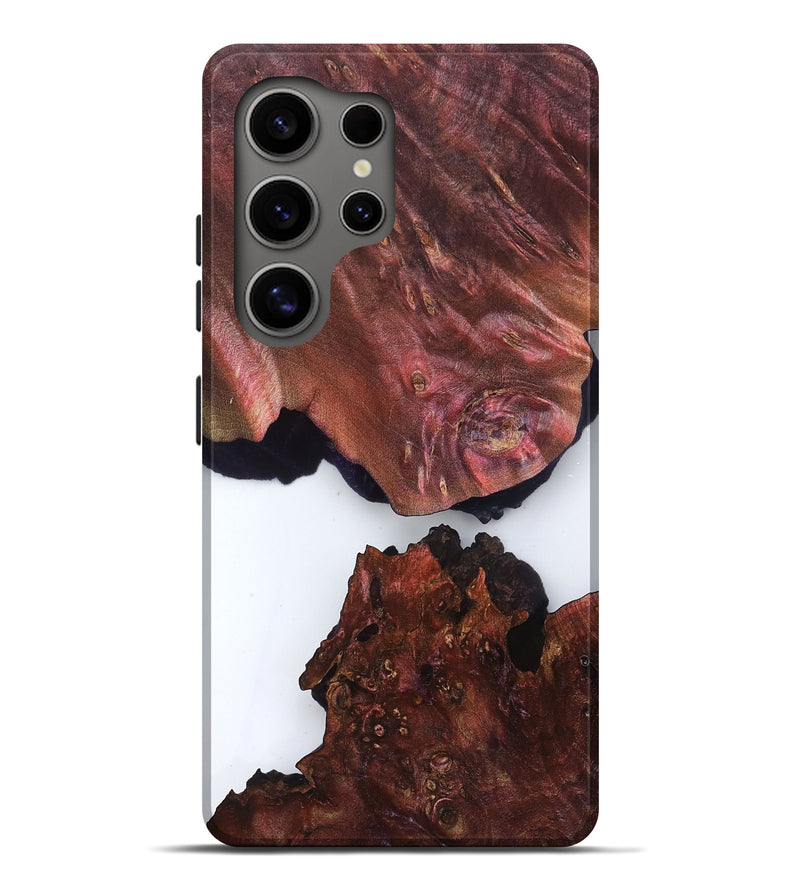 Galaxy S25 Ultra Wood Live Edge Phone Case - Kanye (Clear, 829471)