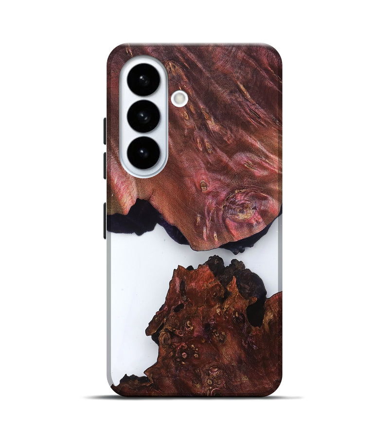 Galaxy S26 Wood Live Edge Phone Case - Kanye (Clear, 829471)