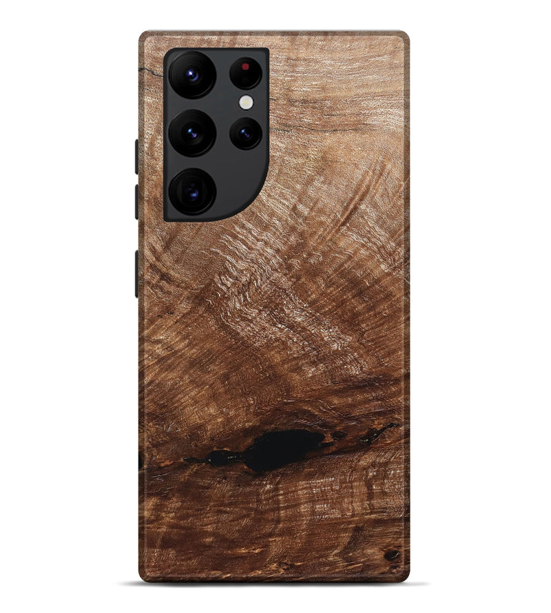 Galaxy S22 Ultra Wood Live Edge Phone Case - Amirah (Solid Wood, 829474)