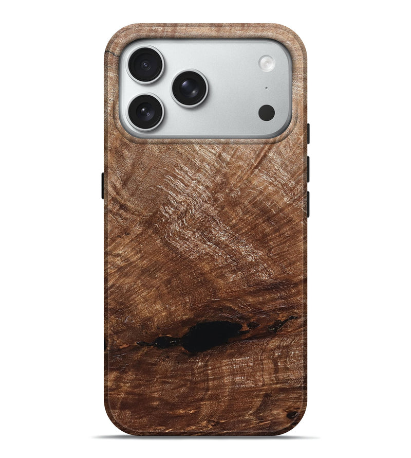 iPhone 18 Pro Max Wood Live Edge Phone Case - Amirah (Solid Wood, 829474)
