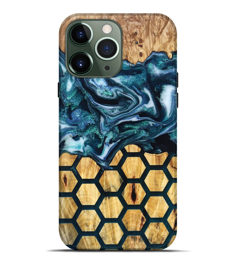 iPhone 13 Pro Max Wood Live Edge Phone Case - Leora (Pattern, 829475)