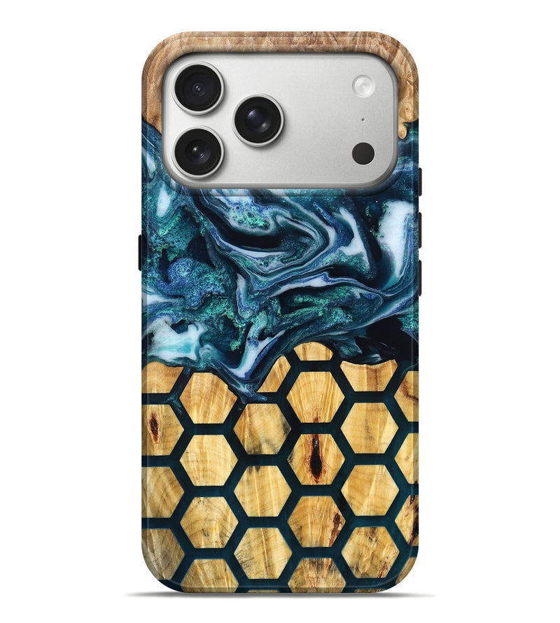 iPhone 17 Pro Max Wood Live Edge Phone Case - Leora (Pattern, 829475)