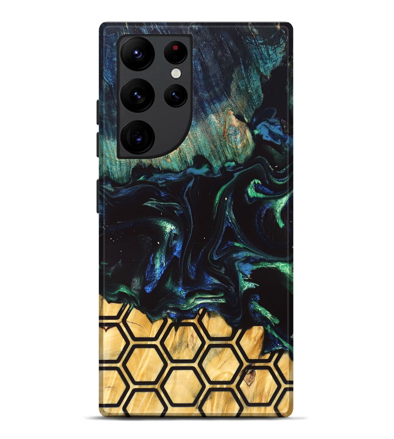 Galaxy S22 Ultra Wood Live Edge Phone Case - Jayleen (Pattern, 829476)