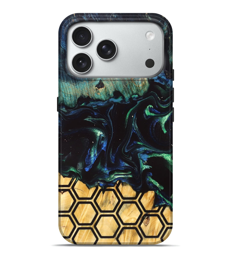 iPhone 18 Pro Max Wood Live Edge Phone Case - Jayleen (Pattern, 829476)