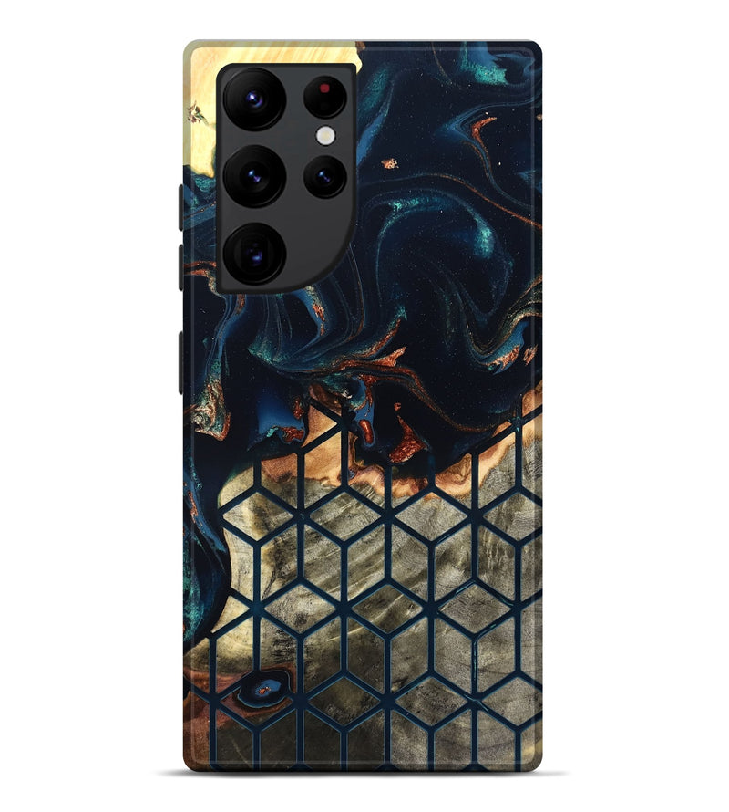 Galaxy S22 Ultra Wood Live Edge Phone Case - Briella (Pattern, 829477)