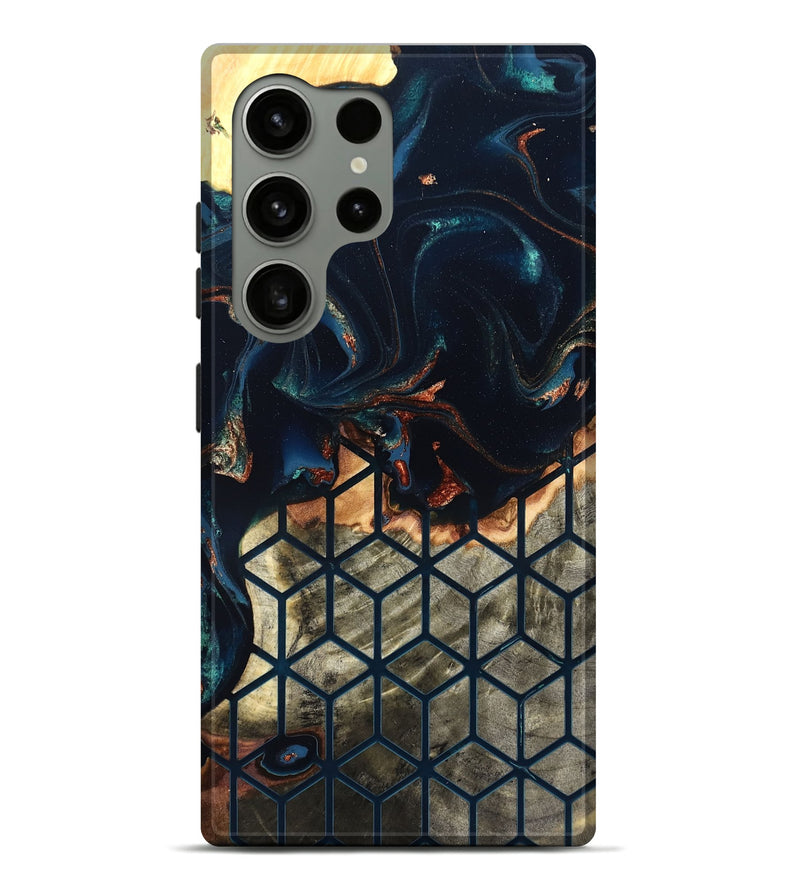 Galaxy S24 Ultra Wood Live Edge Phone Case - Briella (Pattern, 829477)