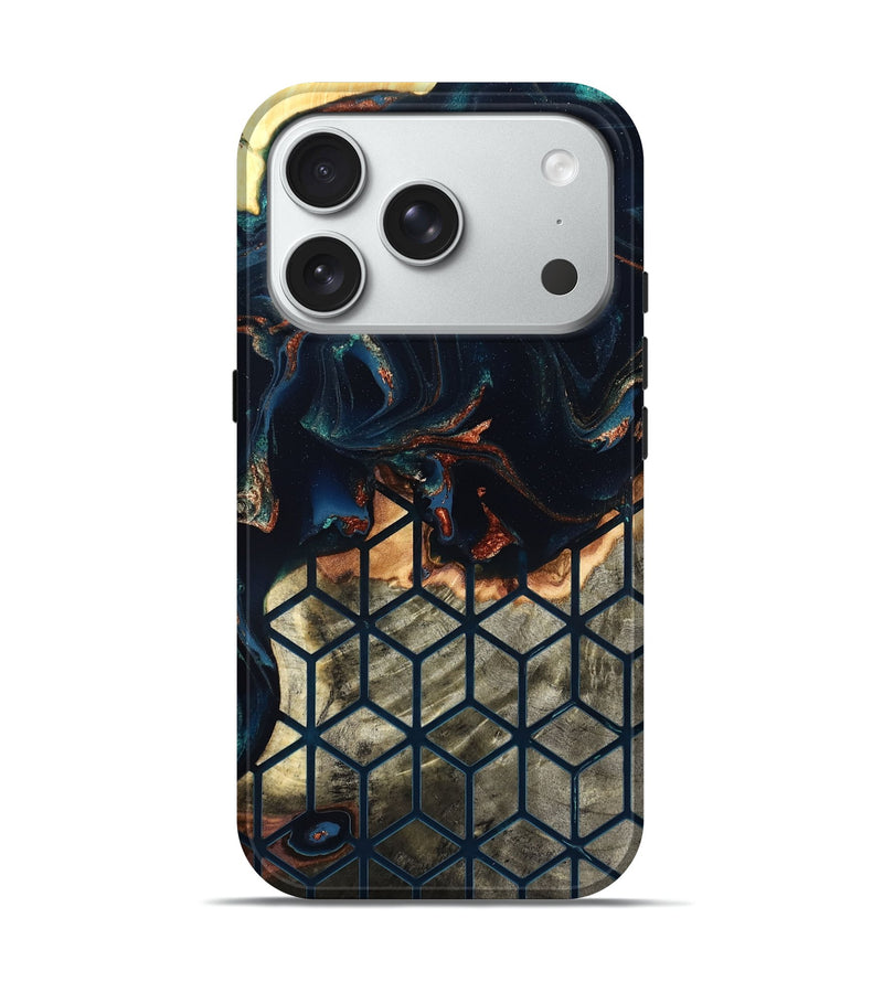 iPhone 18 Pro Wood Live Edge Phone Case - Briella (Pattern, 829477)
