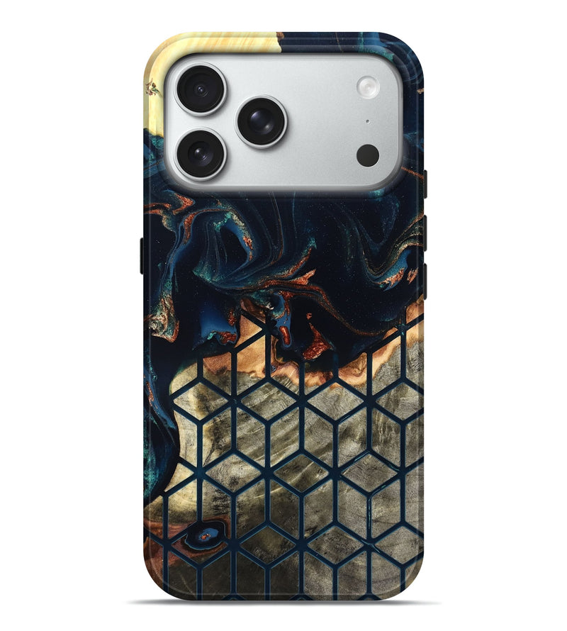 iPhone 18 Pro Max Wood Live Edge Phone Case - Briella (Pattern, 829477)