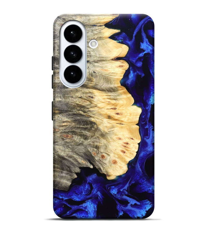 Galaxy S26 Plus Wood Live Edge Phone Case - Gay (Blue, 829485)
