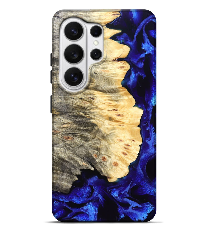 Galaxy S26 Ultra Wood Live Edge Phone Case - Gay (Blue, 829485)