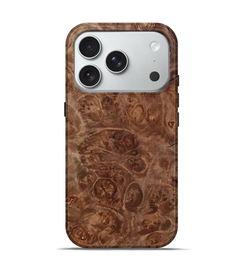 iPhone 18 Pro Wood Live Edge Phone Case - Emmitt (Solid Wood, 829487)