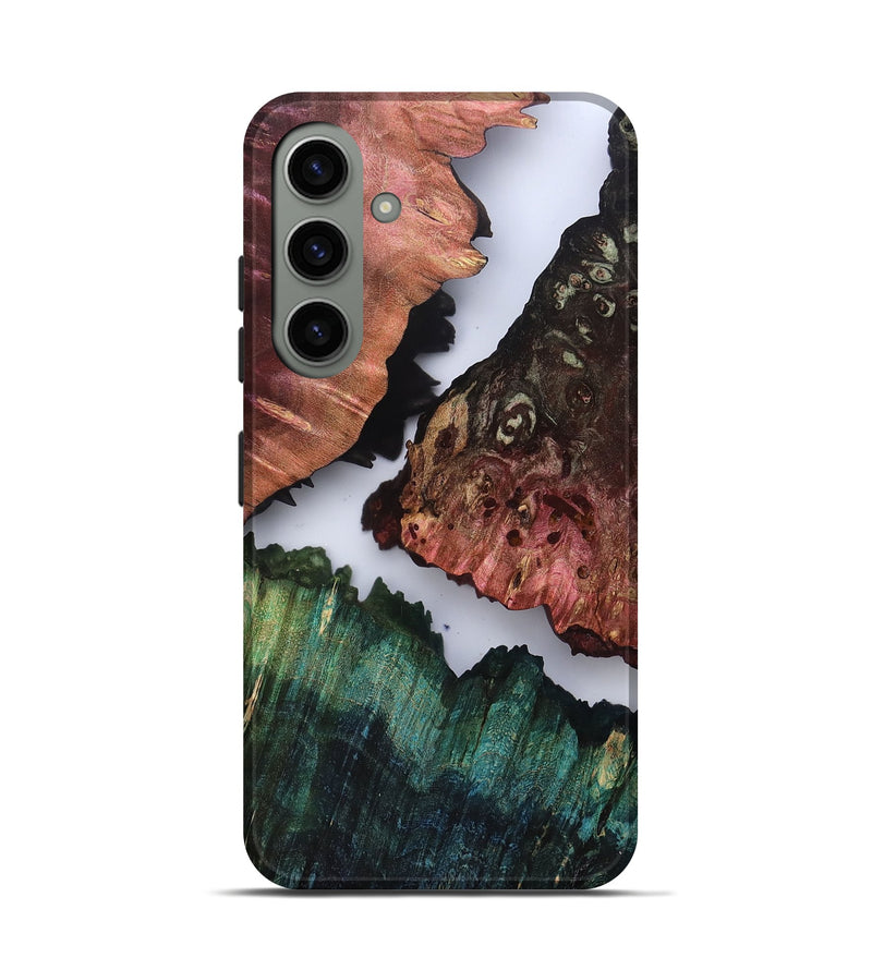 Galaxy S24 Wood Live Edge Phone Case - Elowyn (Clear, 829493)