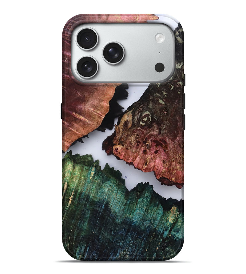iPhone 18 Pro Max Wood Live Edge Phone Case - Elowyn (Clear, 829493)