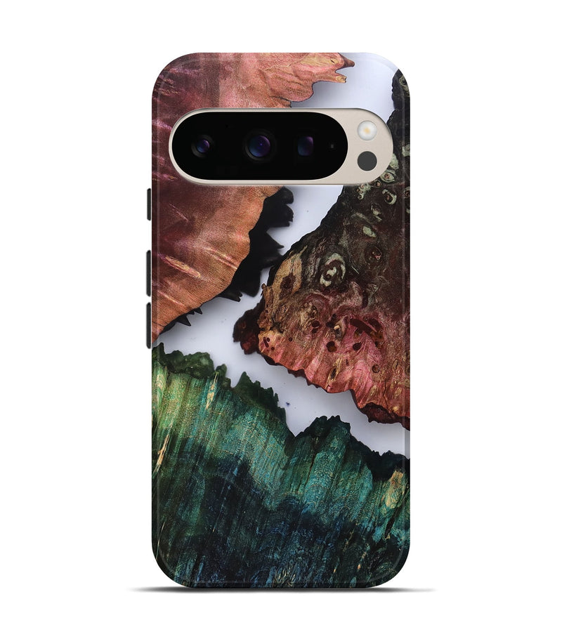 Pixel 10 Pro Wood Live Edge Phone Case - Elowyn (Clear, 829493)