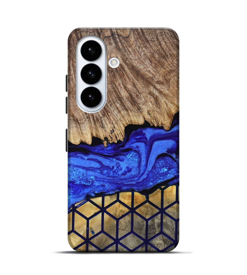 Galaxy S26 Wood Live Edge Phone Case - Vesta (Pattern, 829498)