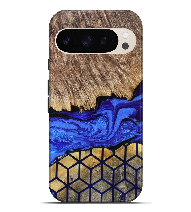 Pixel 9 Pro XL Wood Live Edge Phone Case - Vesta (Pattern, 829498)
