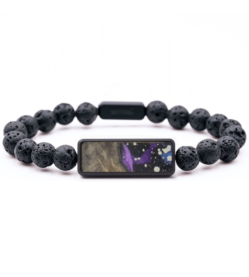 Lava Bead Wood Bracelet - Darren (Cosmos, 829569)