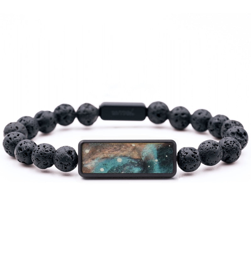 Lava Bead Wood Bracelet - Jimena (Cosmos, 829571)