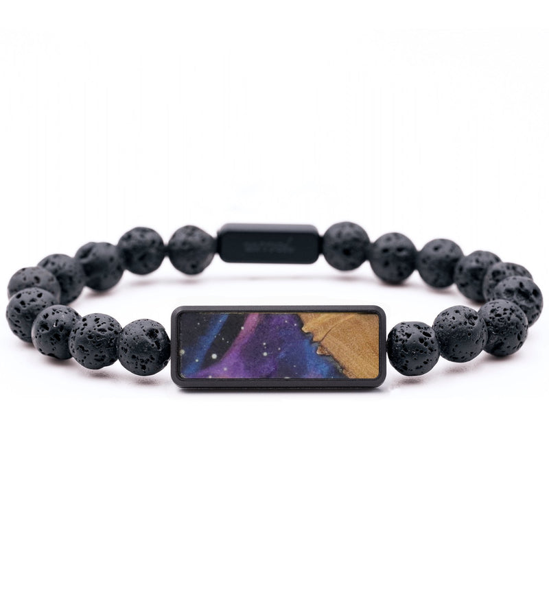 Lava Bead Wood Bracelet - Rhett (Cosmos, 829577)