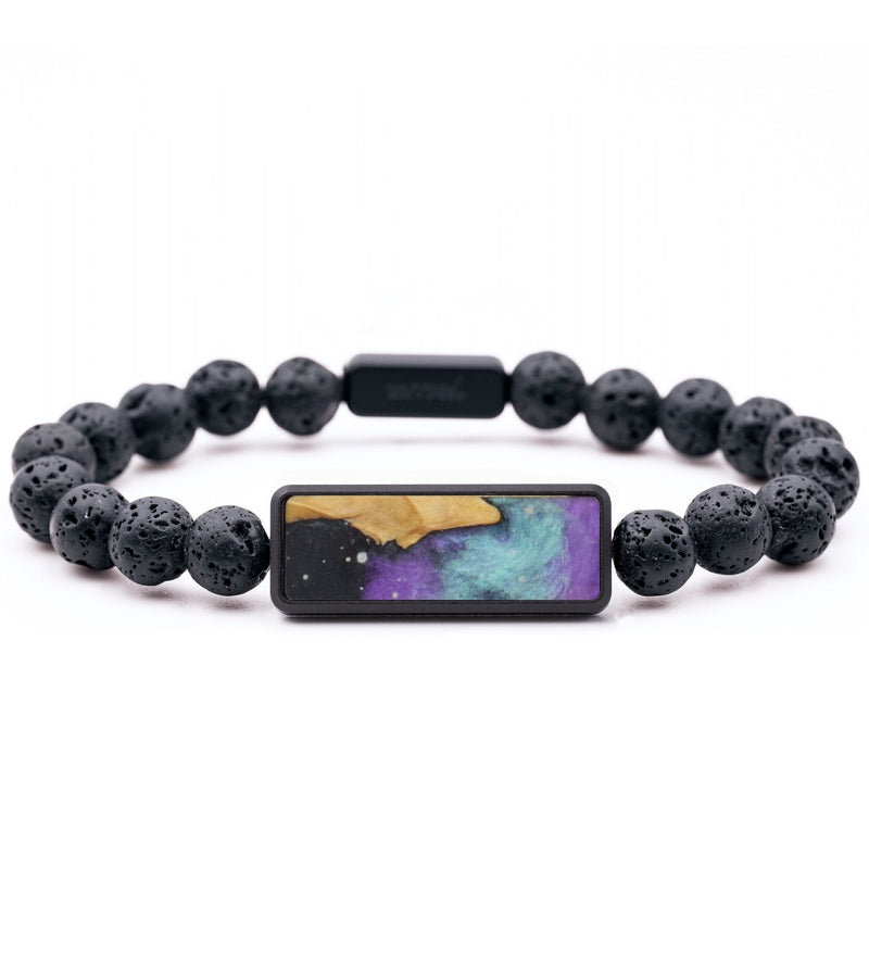 Lava Bead Wood Bracelet - Moises (Cosmos, 829580)