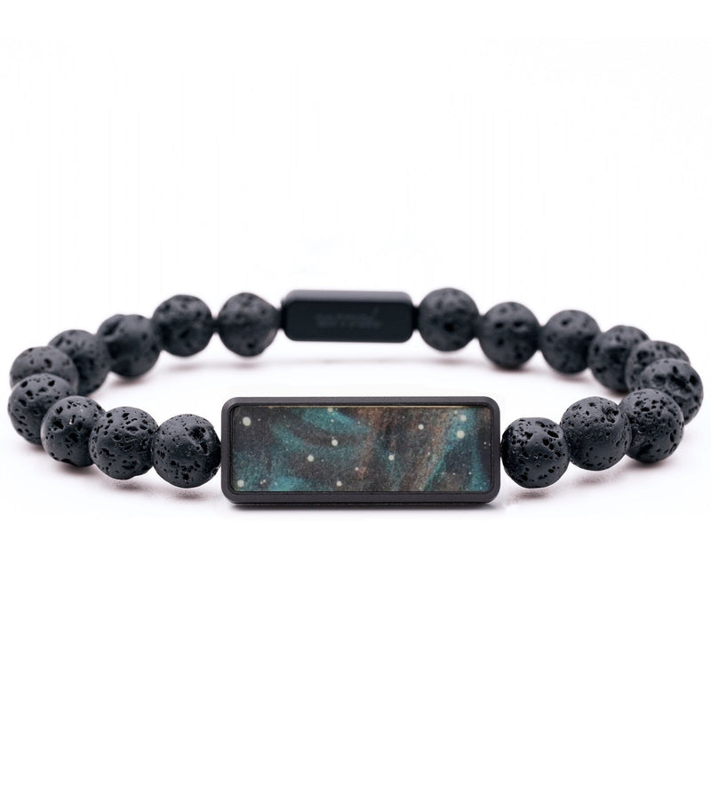 Lava Bead Wood Bracelet - Lilith (Cosmos, 829591)