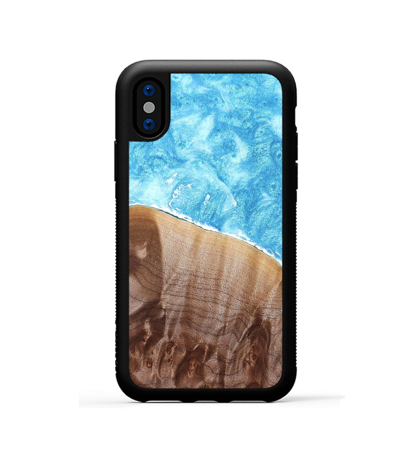 iPhone Xs Wood Phone Case - Elenora (Coastal, 829651)
