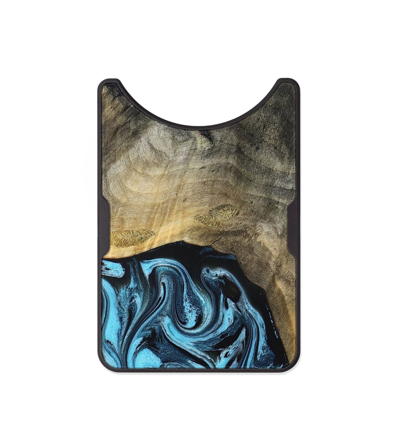Alloy Wood Wallet - Izael (Blue, 829669)