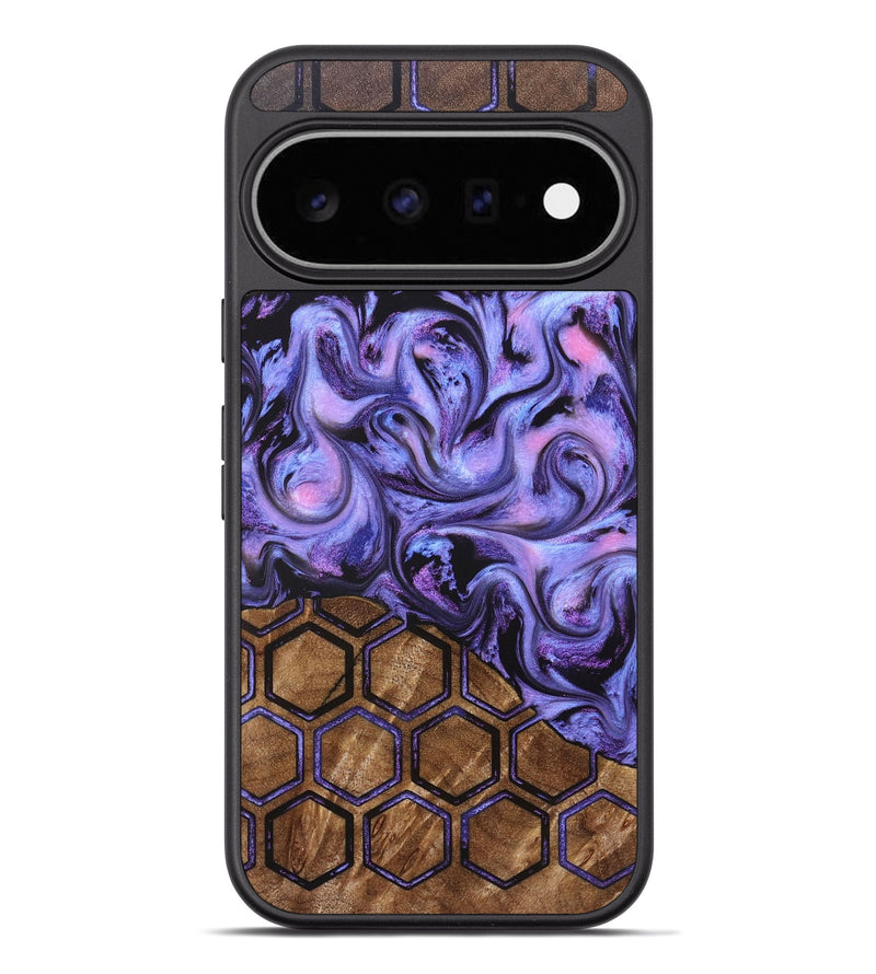 Pixel 11 Pro XL Wood Phone Case - Golden (Pattern, 829676)