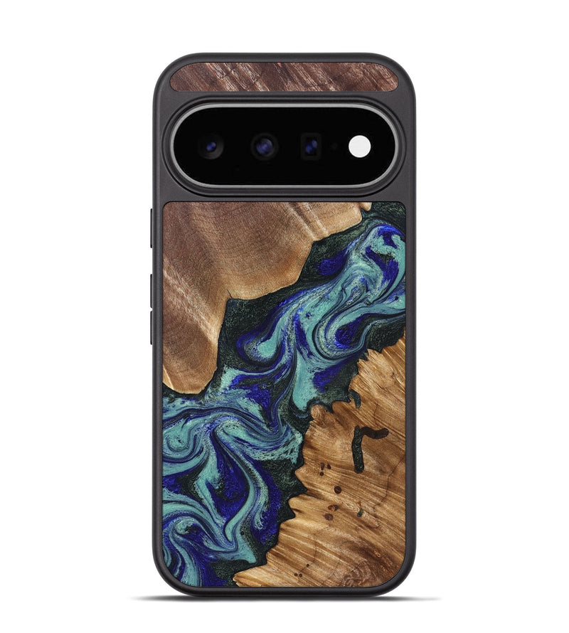 Pixel 11 Wood Phone Case - Dorene (Green, 829694)