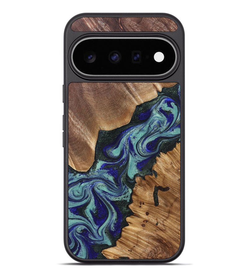 Pixel 11 Pro XL Wood Phone Case - Dorene (Green, 829694)