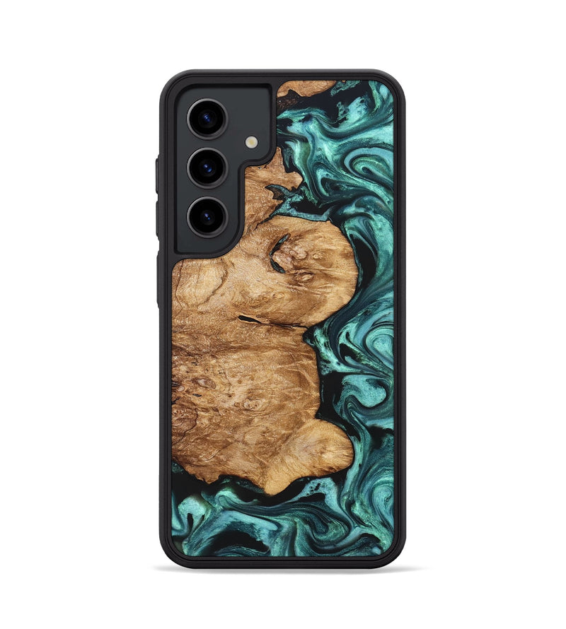 Galaxy S24 Wood Phone Case - Kaeli (Green, 829696)