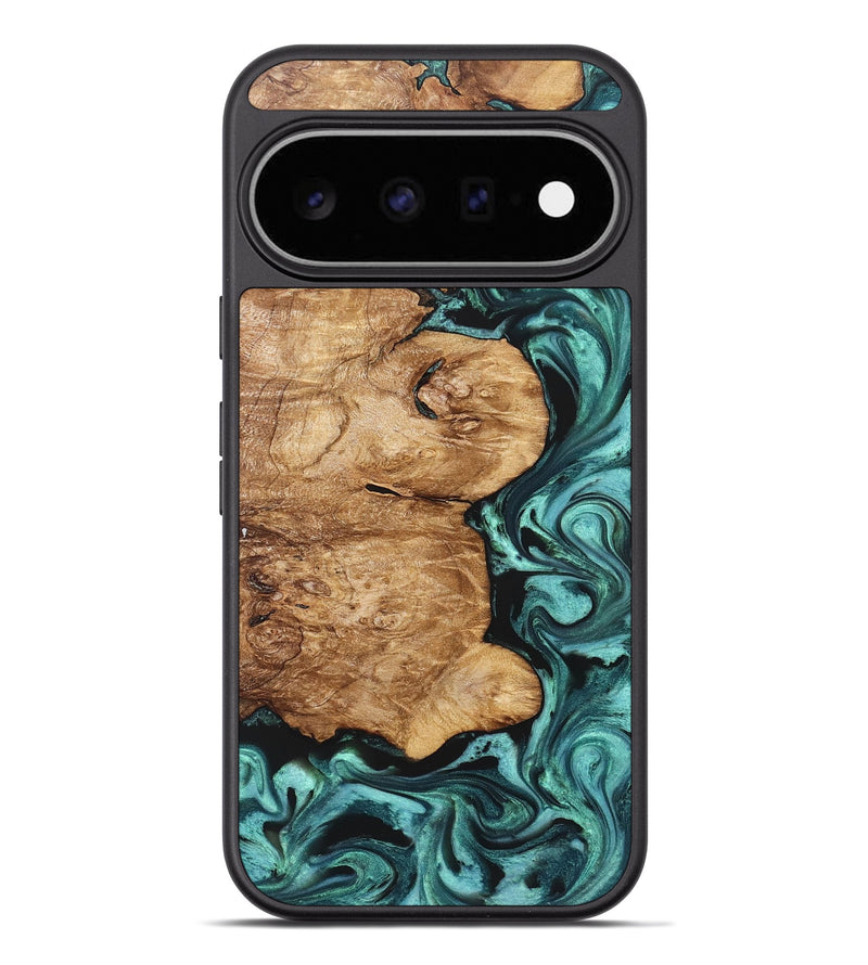 Pixel 11 Pro XL Wood Phone Case - Kaeli (Green, 829696)