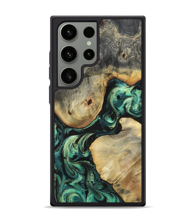Galaxy S24 Ultra Wood Phone Case - Ariah (Green, 829700)