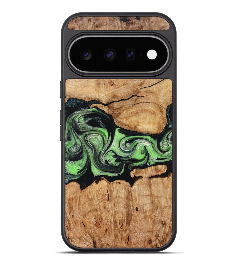 Pixel 11 Pro XL Wood Phone Case - Kyree (Green, 829701)