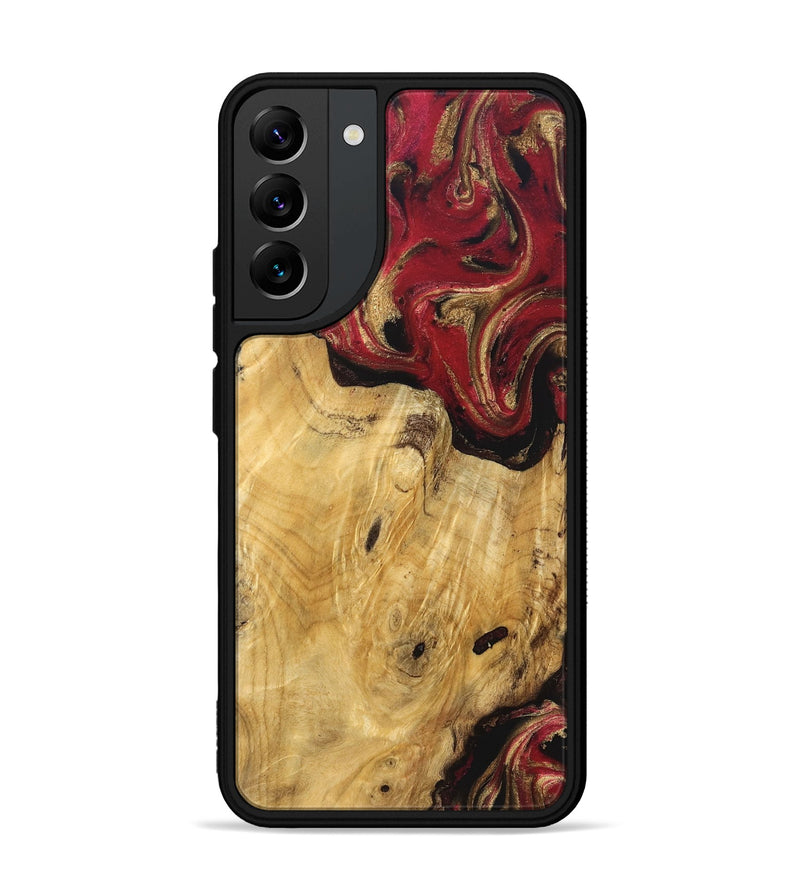 Galaxy S22 Plus Wood Phone Case - Mina (Red, 829714)