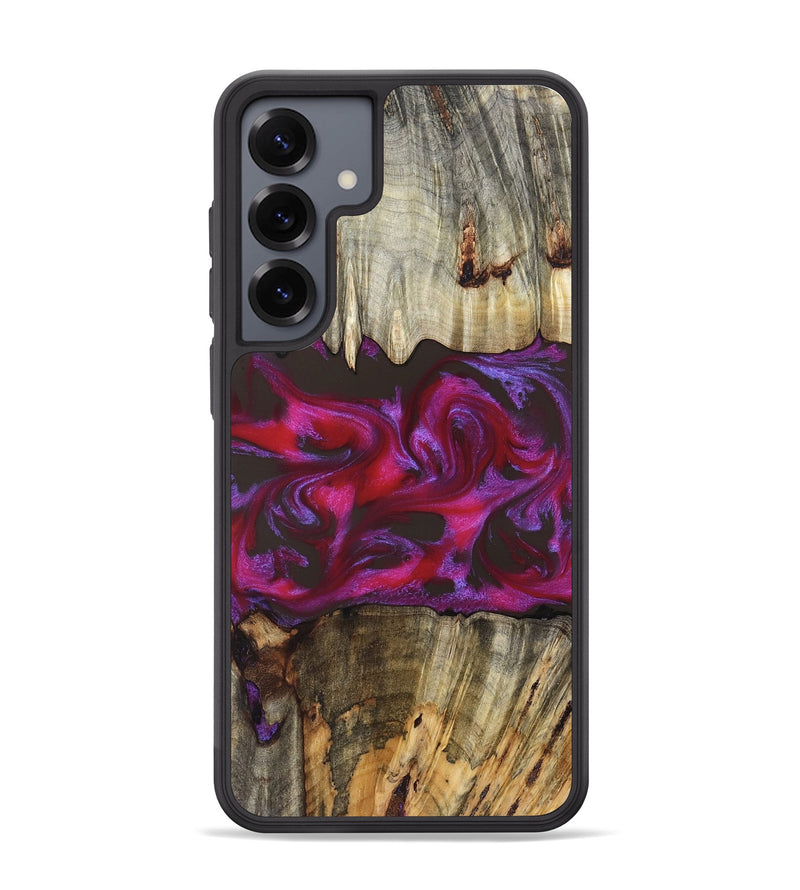 Galaxy S25 Plus Wood Phone Case - Jaylen (Red, 829716)