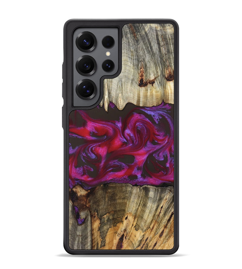 Galaxy S25 Ultra Wood Phone Case - Jaylen (Red, 829716)