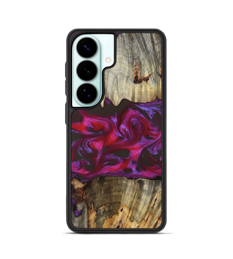 Galaxy S26 Wood Phone Case - Jaylen (Red, 829716)
