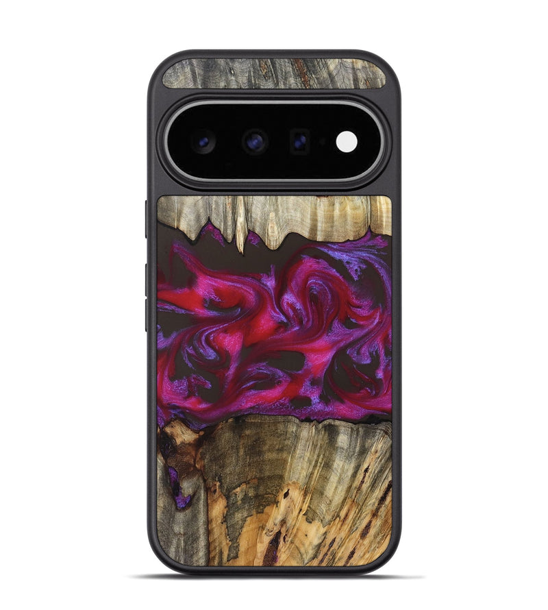 Pixel 11 Pro Wood Phone Case - Jaylen (Red, 829716)