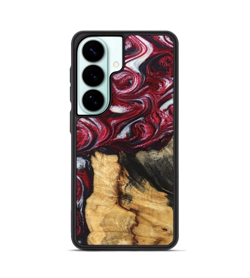Galaxy S26 Wood Phone Case - Cleve (Red, 829717)
