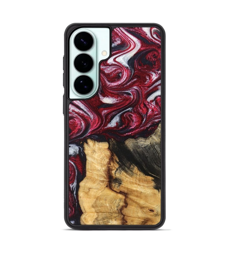 Galaxy S26 Plus Wood Phone Case - Cleve (Red, 829717)