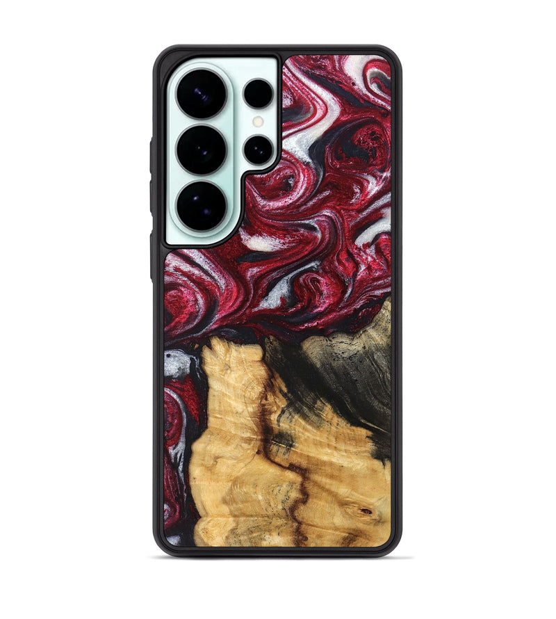 Galaxy S26 Ultra Wood Phone Case - Cleve (Red, 829717)