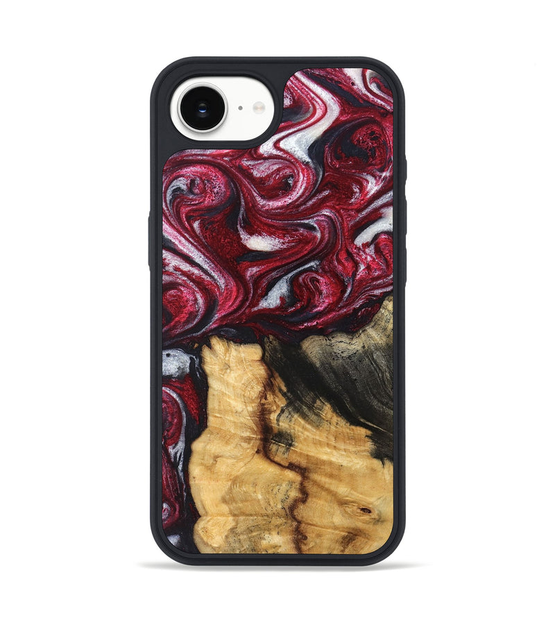 iPhone 17e Wood Phone Case - Cleve (Red, 829717)