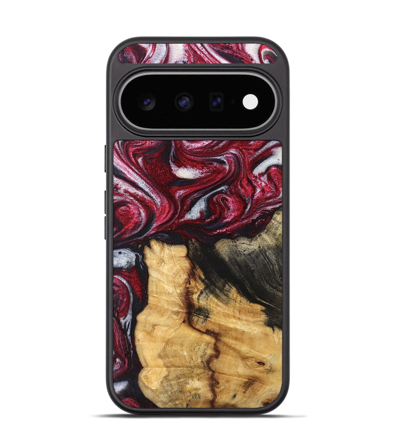 Pixel 11 Wood Phone Case - Cleve (Red, 829717)