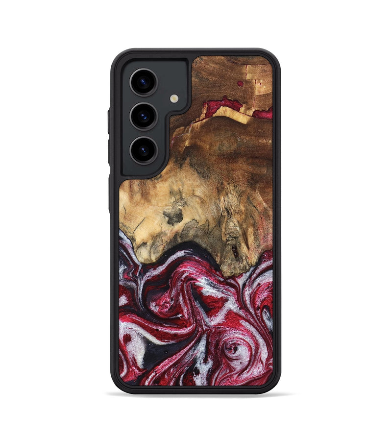 Galaxy S24 Wood Phone Case - Chaya (Red, 829722)