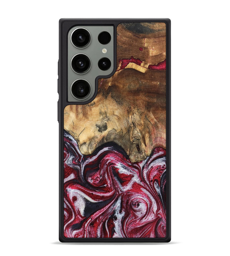 Galaxy S24 Ultra Wood Phone Case - Chaya (Red, 829722)
