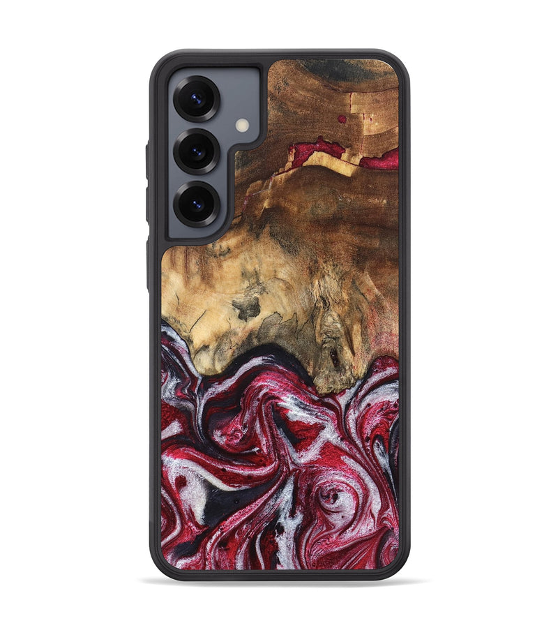 Galaxy S25 Plus Wood Phone Case - Chaya (Red, 829722)